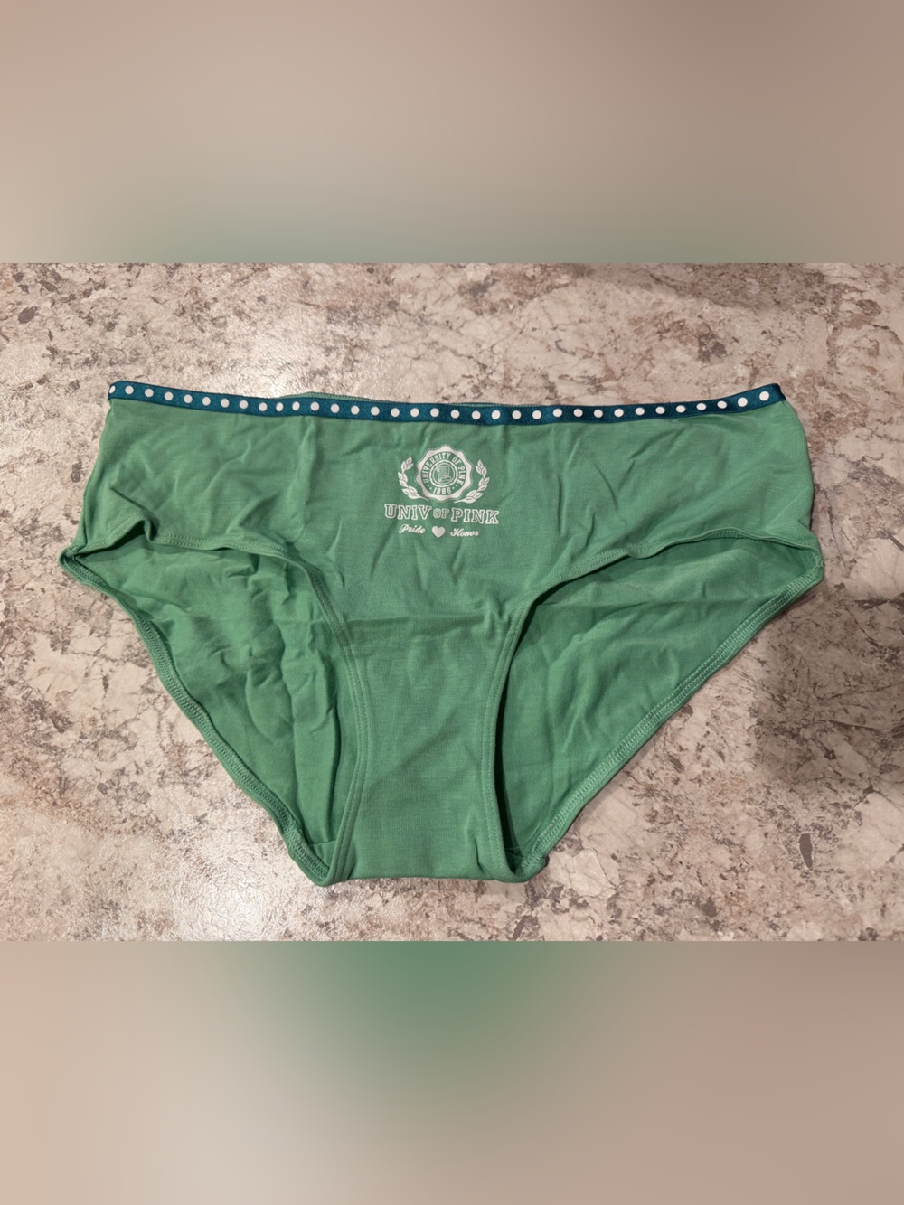 VS PINK Cotton Hiphugger Panty NWT Large